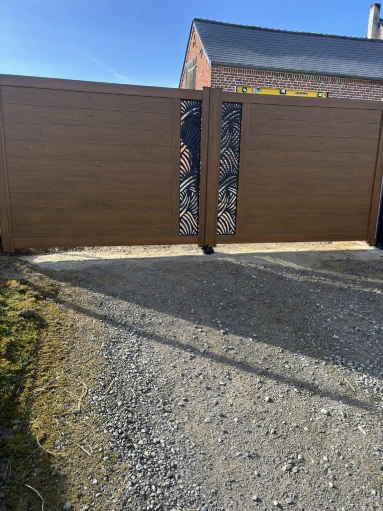 Réalisation Portails motorisés - Micro Elec